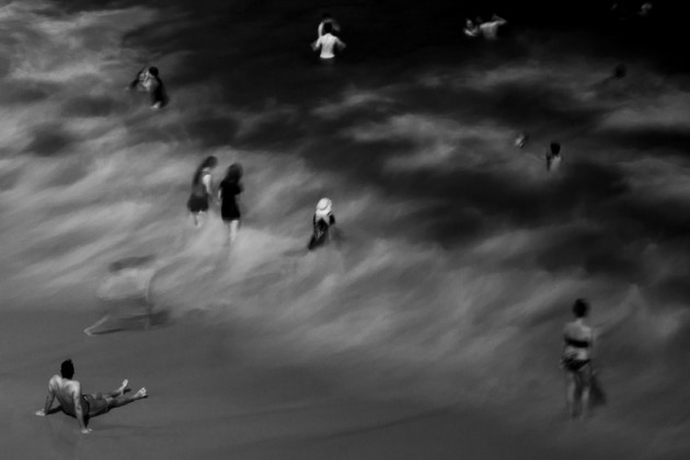 Head On Landscape NSW Prize - Ireneusz Luty. &ldquo;Part of the series, City de Noir. City de Noir assembles a suite of black and white images that focus on presenting intimate moments extracted from the urban environment. Through this, the selection draws attention to and captures both fleeting moments and particular contexts that might represent the unseen and overlooked life within the city of Sydney. Pictures employ long-exposure infrared techniques to capture the dynamism with a sensitive restraint of palette and temporality.&rdquo;