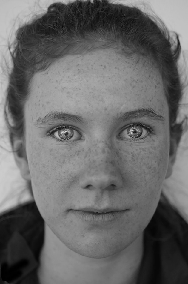 Head On Student Prize - 1st Place - Isabelle Sijan.
&ldquo;Girl Sees All depicts the average teenage girl looking at life&rsquo;s obstacles. This is represented via the snow-caps of New Zealand&rsquo;s Mount Cook, which can be seen as a double exposure in the subject&rsquo;s eyes. While the mountain may seem out of place, especially considering the somewhat empty background, it acts as a representation of the obstacles in one&rsquo;s life &ndash; whether a physical challenge or mental &ndash; and thus is not equally reflected in the setting behind the girl.&rdquo;