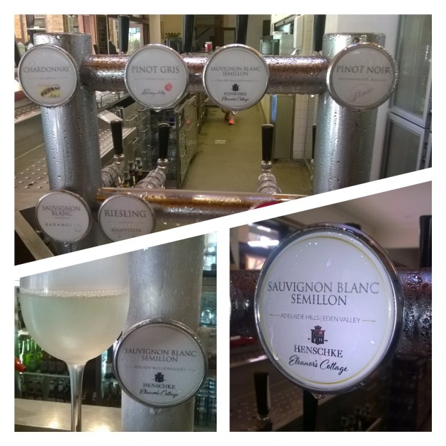 These Eleanors Cottage wines used one-way recyclable kegs.