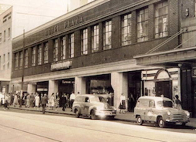 Hotel Plaza, Wynyard Station &ndash; site of Australia&rsquo;s first printing show in 1955
