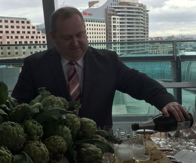 William Wilson, sommelier and ICC Sydney beverage operations and cellar manager.