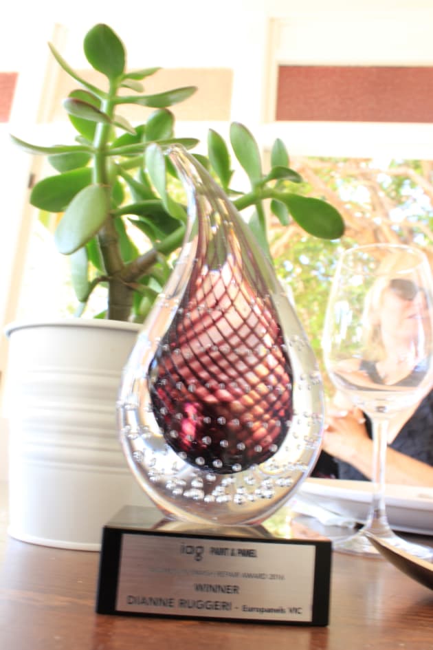 2016 overall winner trophy