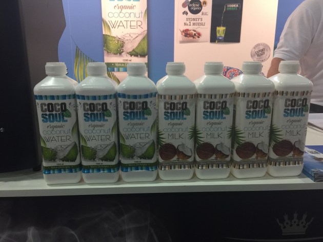 Cocosoul, an organic, chilled coconut milk from Pinnacle Science Laboratories which is 37 per cent coconut cream to optimise its use in lattes.