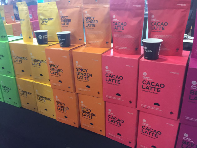Jomeis Fine Foods' nutritional caffeine-free latte range.