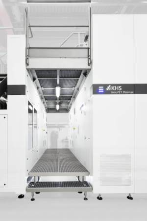 The KHS InnoPET Plasmax 20QS is made for bottle formats of up to 1.5 litres.