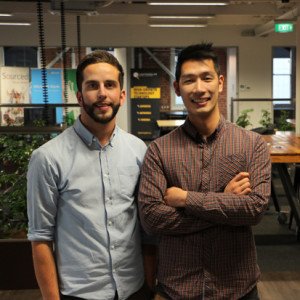 Bamtino co-founders Adrien Taylor (left) and Jonathan Wong.