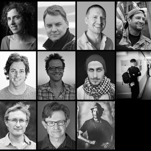 2015 Photographer of the Year judges (left to right from top): Tamara Dean (photo by Anna Kucera), Joshua Holko, David Knight, Nick Melidonis, Justin Gilligan, Tobias Titz (photo by Caro Maconald), Drew Hopper,  Mandarine Montgomery, David Stowe, Anthony McKee and Paul Hoelen (photo by Trevor Foon).