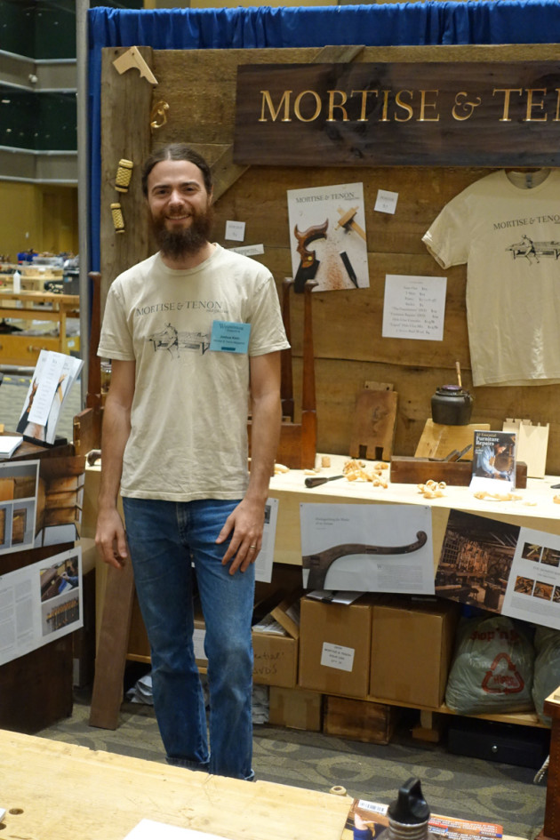 Joshua Klein, founder of Indie woodworking magazine Mortise & Tenon.