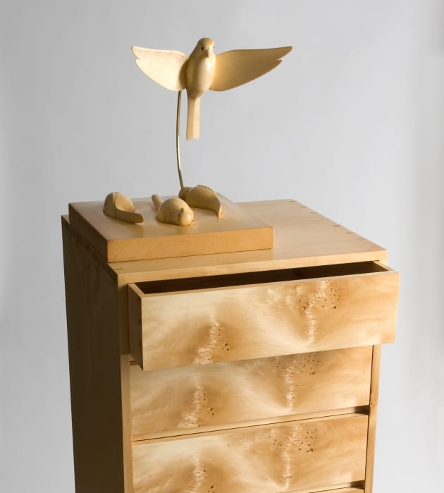 Kevin Perkins, A Trumped-Up Corella, 2016. Photo: Jack Bett. Created for The Derwent Collection