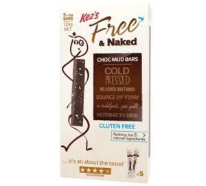 Choc Mud Bars are the first from Kez's to use the health star rating system.