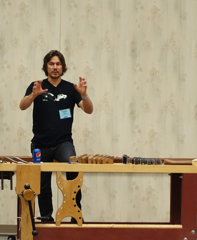 Konrad Sauer, leading the vanguard of the new generation of North American handplane makers.