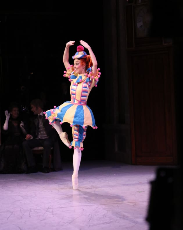 Pirouetting in The Nutcracker. West Australian Ballet's Kymberleigh Crowley. Photo: Tony Currie