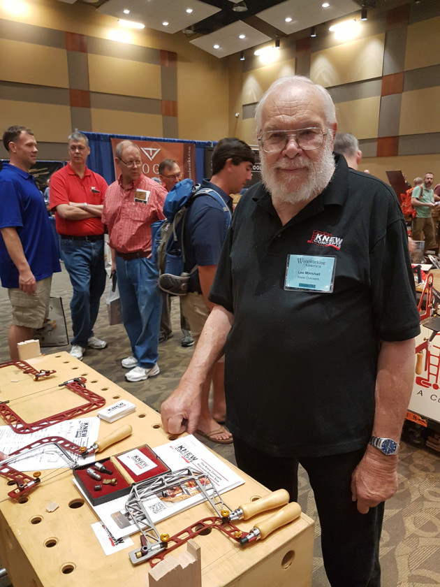Lee Marshall, inventor of the innovative Knew Concept saws.