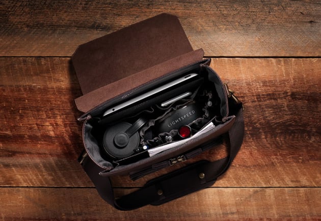 Lightspeed's DeLaurentis flight bag is designed for the digital age. (Lightspeed)
