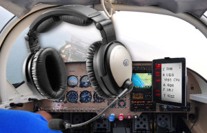 Lightspeed has made their Flightlink app available on the Sierra entry-level ANR headset. (Lightspeed)
