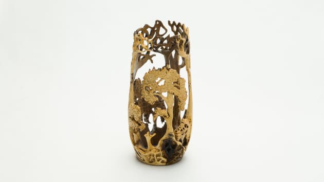Lindsay Rotherham, After the fire, winner of the Best Wood Art Novice