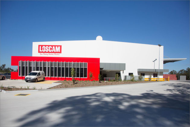 The new Loscam warehouse in the Brisbane business park.