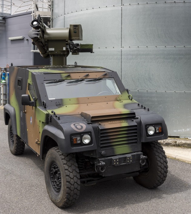 The MMP system mounted on a French Army Petit V&eacute;hicule Prot&eacute;g&eacute; (PVP). Credit: MBDA
