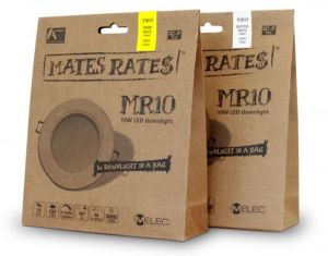 Simplicity in styling and recognition of branding were considerations in the design of the &lsquo;downlight in a bag&rsquo;.