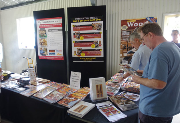 Wood Review had a stand at the Maleny Wood Expo.