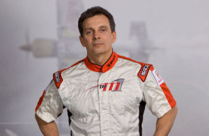 Twice Red Bull Air Race Champion, the USA's Mike Mangold. (Daniel Grund/ Red Bull Content Pool)