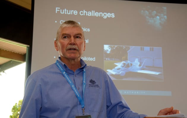 Mark Skidmore embarked on Flightplan 2030 soon after starting as Director of Aviation Safety at CASA. (Steve Hitchen)