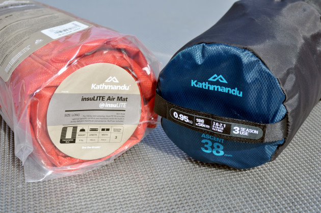 the company chose to remove virgin plastic shrink wrap and product information labelling from its self-inflating sleeping mat range.