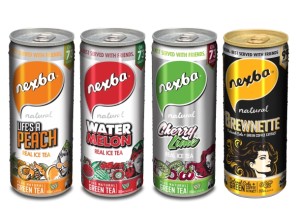 Nexba iced tea range branding ideas have their roots in crowdsourcing.