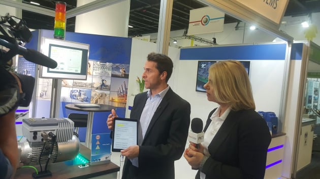Nord's Martin Broglia at Foodpro 2017.