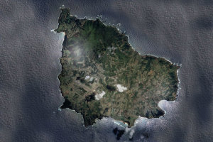 Norfolk Island, site of the 2009 ditching of a Pel-Air aeromedical Westwind. (Google Earth)