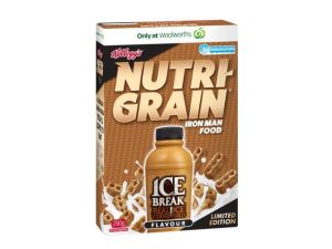 Ice Break flavoured Nutri-Grain is being marketed to time-poor 18-29 year olds.