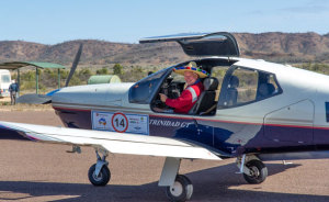 The Outback Air Race is all about having a great time whilst raising money for the RFDS. (Malcolm McDonald)