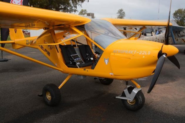 Australia's own Aeroprakt A22LS Kelpie, decked-out especially for station owners. (Steve Hitchen)