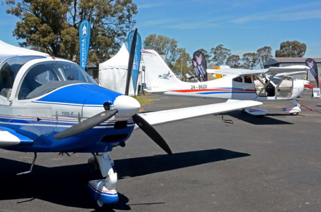 The Tecnam stand at OzKosh 2016 drew plenty of interest. (Steve Hitchen)