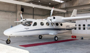 Tecnam's new charter twin, the P2012 Traveller. (Tecnam)