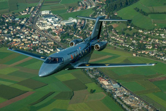 Pilatus' PC-24 versatile jet was certified in early December 2017 after more than four years in development. (Pilatus Aircraft)