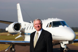 Managing Director of Aeromil Pacifc and Chairman of Alliance Airlines, Steve Padgett. (Aeromil)