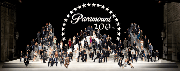 The group portrait celebrating the 100th Anniversary of Paramount Studios. &copy; Art Streiber.