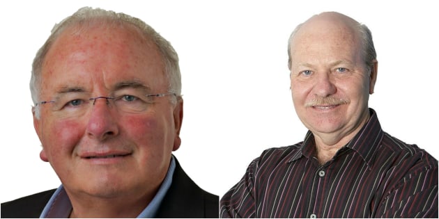 (Left to right) Lester Nichol and Paul Haberland.
