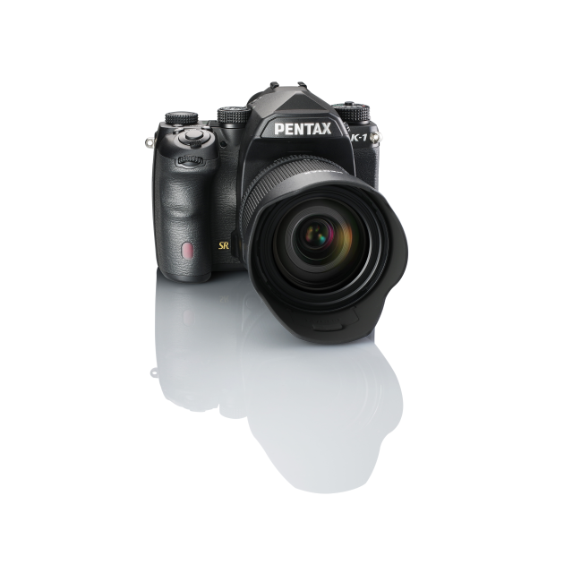 Ricoh's most-recent DSLR, the Pentax K-1 Mark II, released in 2018.