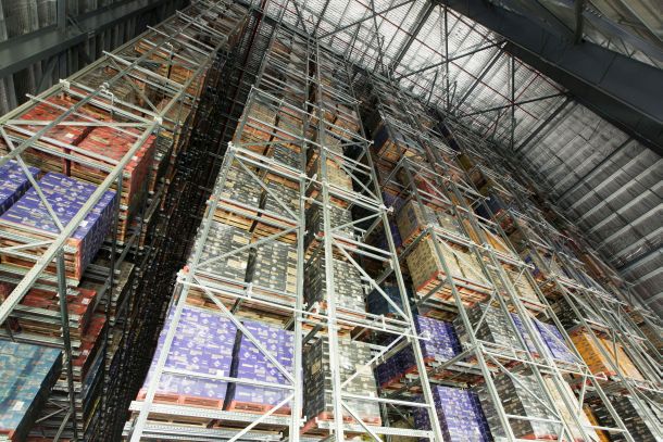 PepsiCo's high-bay facility.