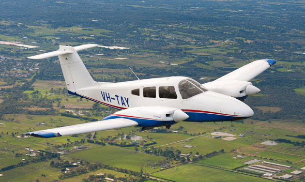 Piper Aircraft's Seminole multi engine trainer. (John Absolon)