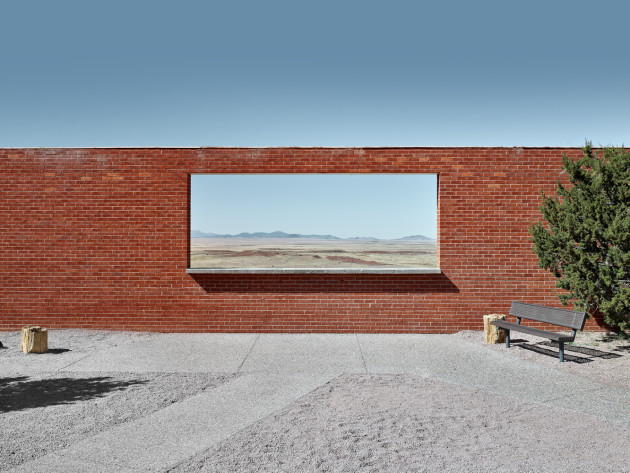 The wall frame, Arizona, 2015, from the series, Lost America. &copy; Matt Portch.