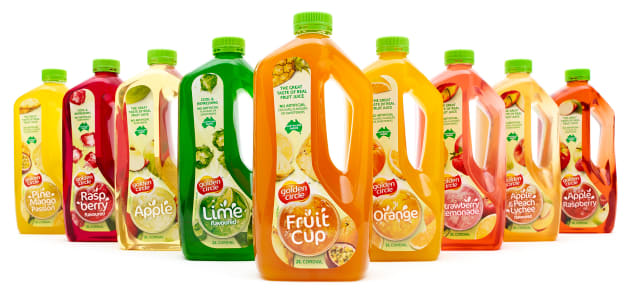 Kraft Heinz Australia & QDesign Enterprises are nominated for the Golden Circle 2L Cordial Bottle.