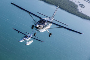 A formation of Quest Aircraft Kodiak 100s. (Quest Aircraft)