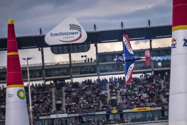 Matt Hall's second place in Lausitz was his best result for the year so far. (Sebastian Marko / Red Bull Content Pool)