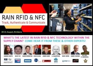 The RAIN RFID & NFC: Track, Authenticate & Communicate Conference will demonstrate deployments of technology within the supply chain.