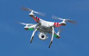 DJI Industries Phantom FC-40 remotely-piloted aircraft. (Shutterstock/stevemart)