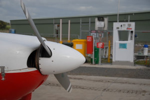 A GA aircraft ready for refueling. (Steve Hitchen)
