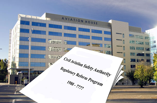 Australia's aviation safety regulation reform program is actually older than the regulator itself.